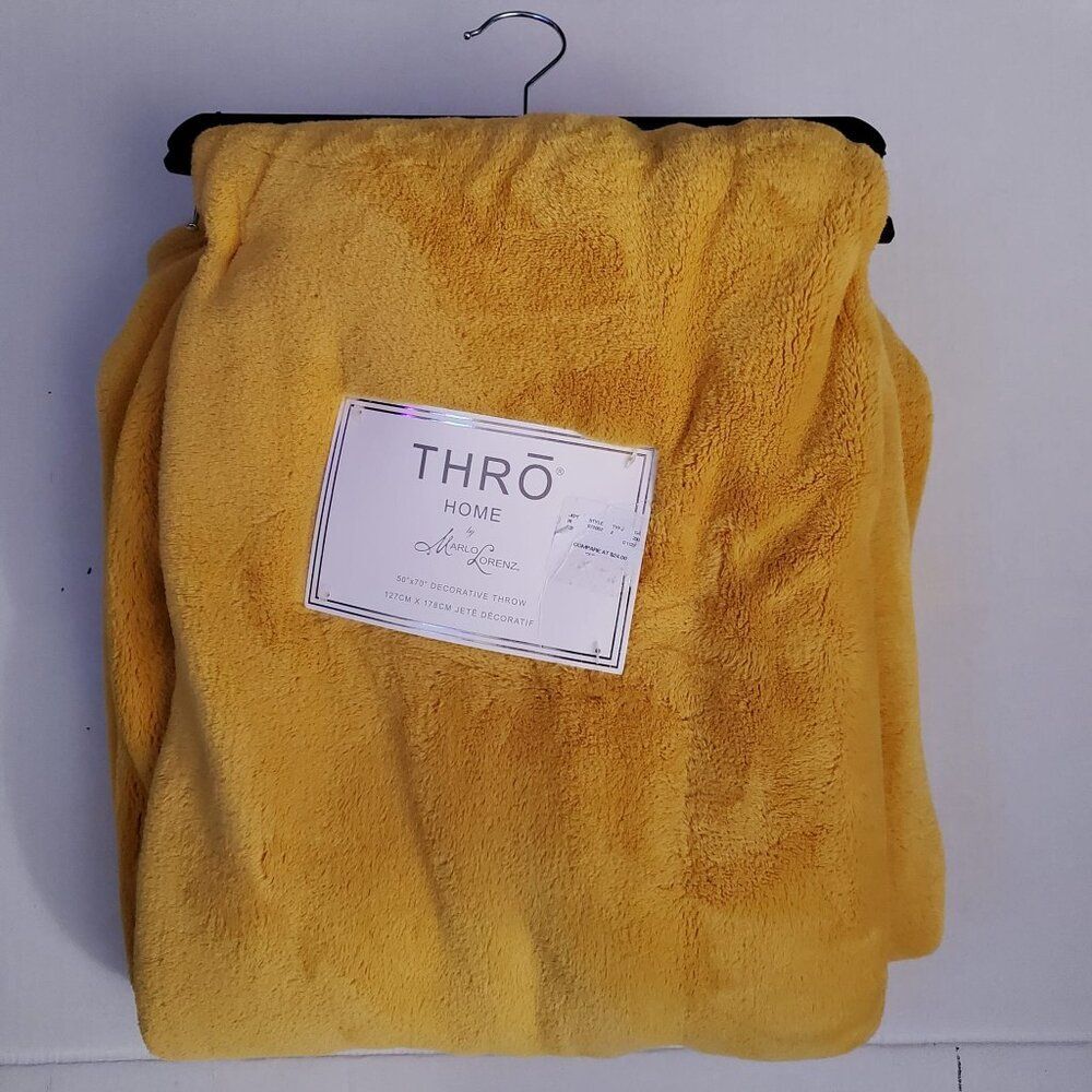 THRO HOME by MARL LORENZ 50"x70" DECORATIVE THROW